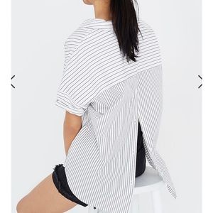 Madewell Courier Button-Back Shirt